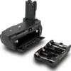 Aputure Batteriehandgriff Can 5D Mark II Hochformatgriff kompatibel zu BG-E6 für LP-E6 Akkus