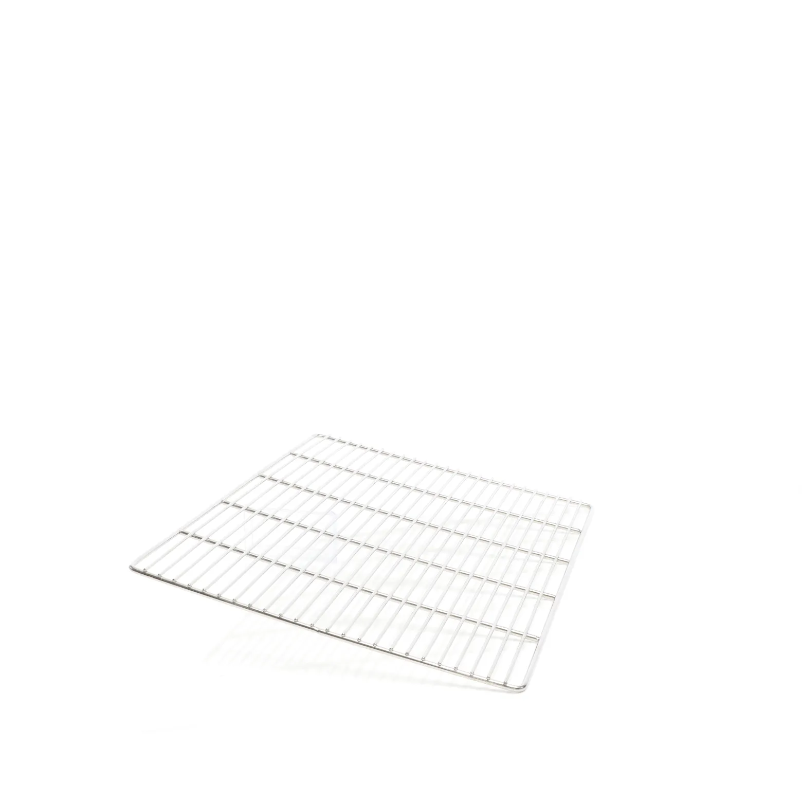Edelstahl Grillrost eckig 60 x 40 cm rostfrei für Holzkohlegrill, Gasgrill und andere