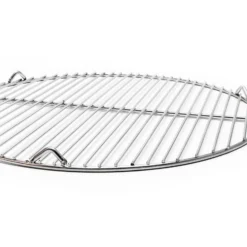 Edelstahl Grillrost rund 64,5 cm rostfrei für Holzkohlegrill, Gasgrill, Schwenkgrill