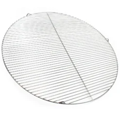 Edelstahl Grillrost rund Ø 80 cm rostfrei für Holzkohlegrill, Gasgrill, Schwenkgrill