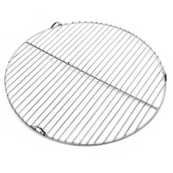 Edelstahl Grillrost rund 44,5 cm rostfrei für Holzkohlegrill, Gasgrill, Schwenkgrill