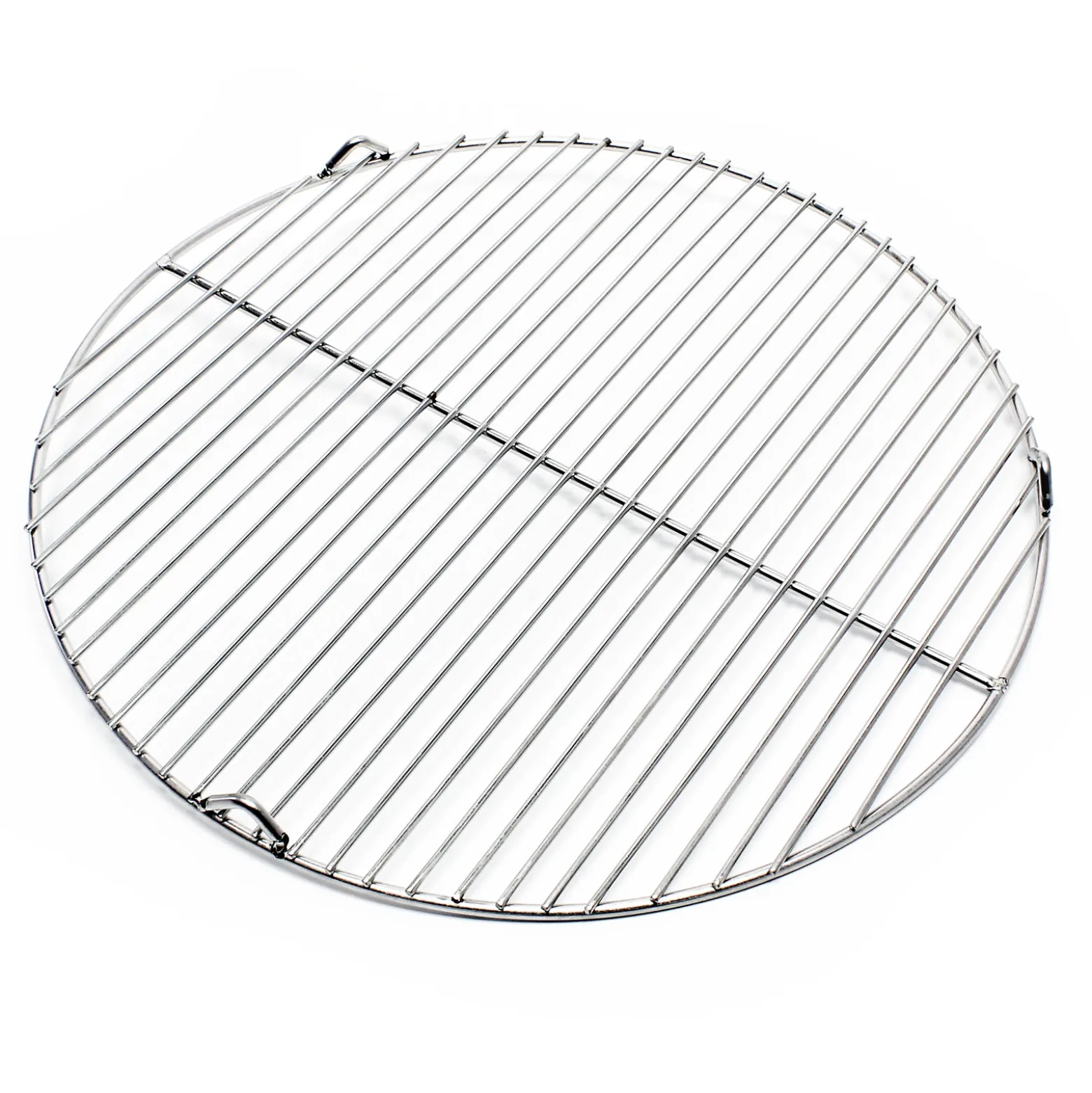 Edelstahl Grillrost rund 44,5 cm rostfrei für Holzkohlegrill, Gasgrill, Schwenkgrill