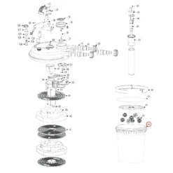 Ersatzteil für SunSun Bio-Druckteichfilter CPF-250 Filterbehälter Tonne