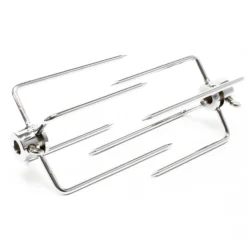 Fleischklammer / Grillklammer Set 2-tlg. für verschiedene Spieße Ø 5-11 mm