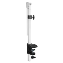 Fudajo Halterung für Schertisch Galgen, höhenverstellbar, mit Schlaufe, Schraubklemme 15-50mm, für Trimmtisch, Groomer Tisch