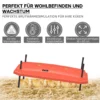 Fudajo 45x60cm Küken-Wärmeplatte mit Temperaturregler 60W Heizplatte für 50-55 Küken für Kunstbrut