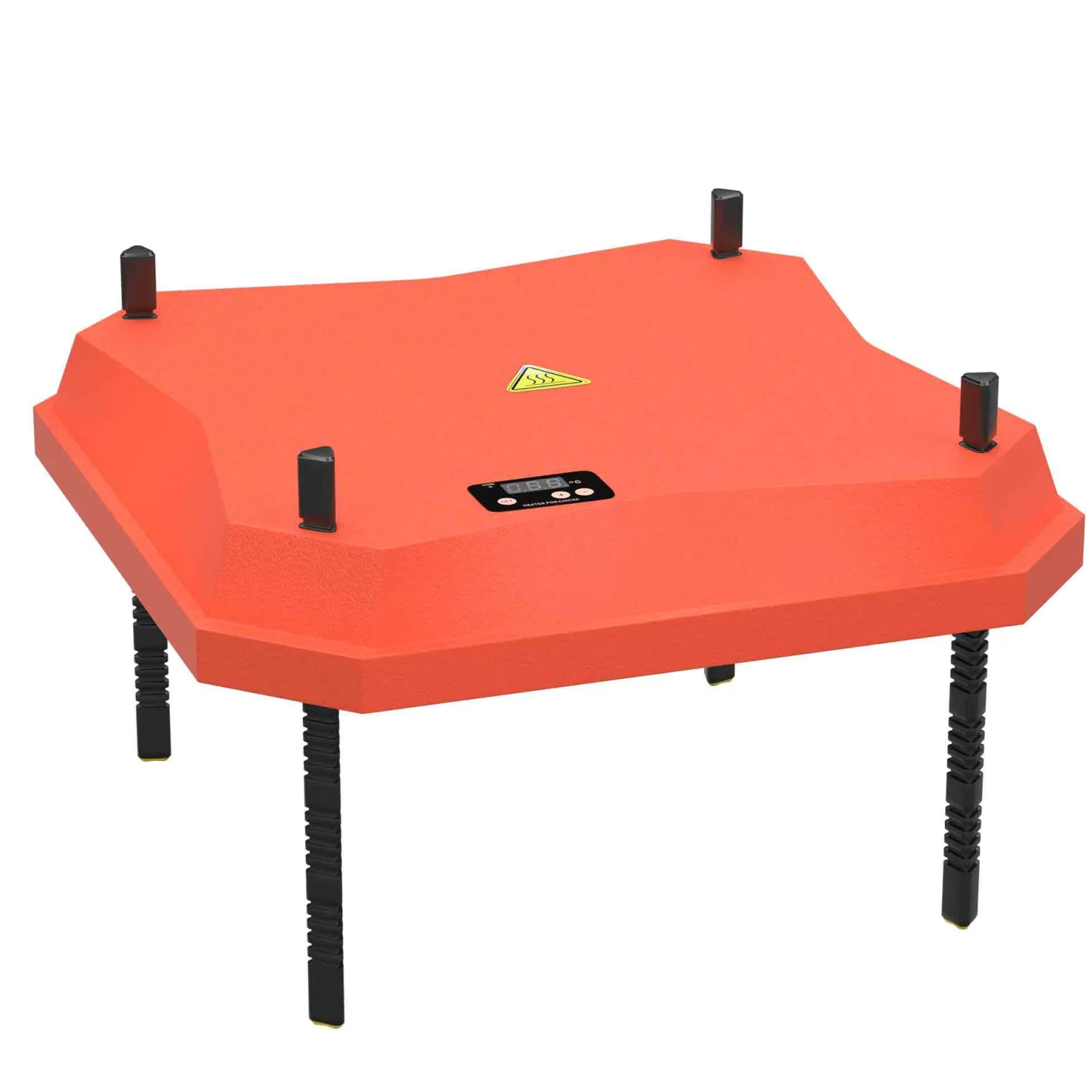 Fudajo 35x35cm Küken-Wärmeplatte mit Temperaturregler 50W Heizplatte für 50-30 Küken für Kunstbrut