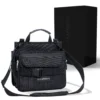 GlamSeries GlamCarrier Kosmetiktasche, Schminktasche viel Stauraum, Kosmetikbeutel faltbar Griff und Tragegurt, Beauty Bag für Make Up Artists, Friseure