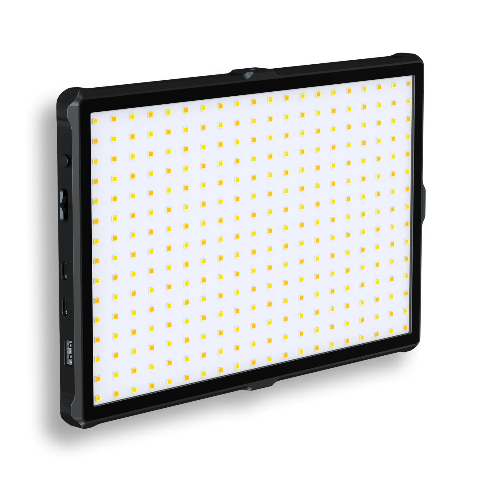 GlamSeries GlamLuxer M LED-Panel, stufenlos dimmbare Beleuchtung 3200-5600 K, LED-Leuchte mit Tischstativ, Diffusor, Kugelkopf, Make-Up Light 8 h Laufzeit
