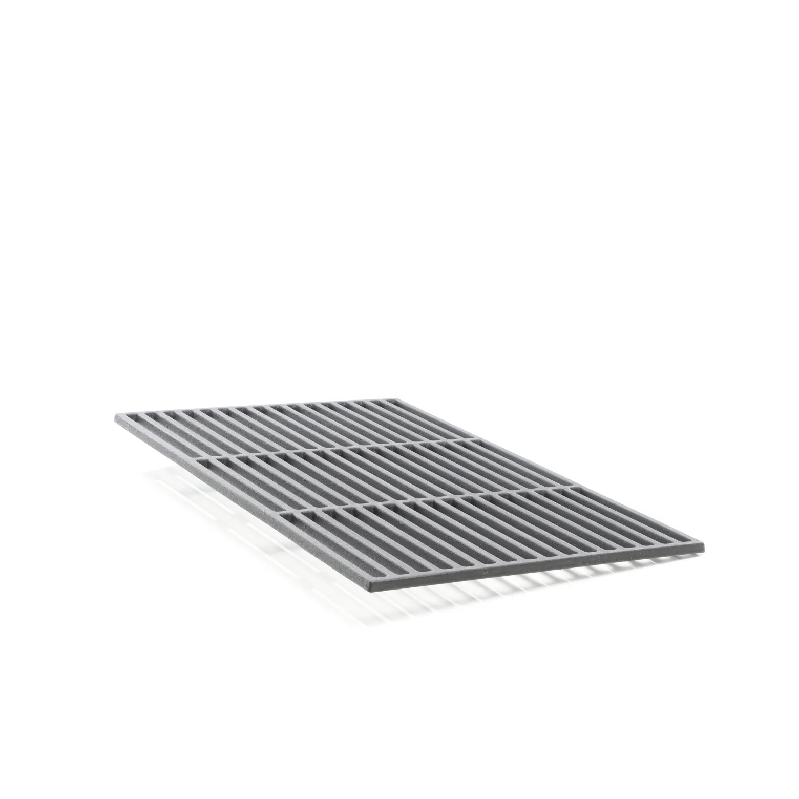 Gusseisen Grillrost eckig 60 x 40 cm massiv für Holzkohlegrill Gasgrill