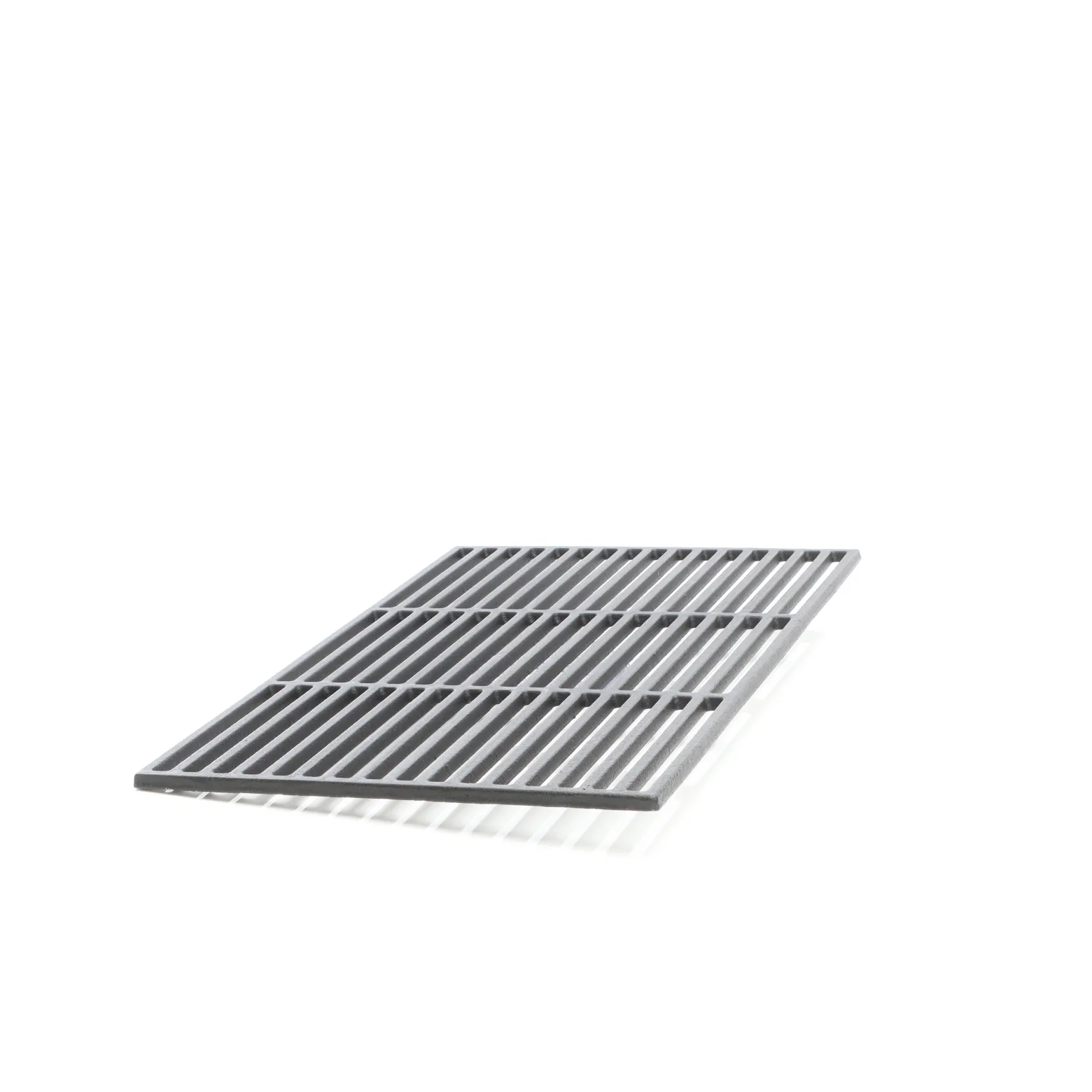 Gusseisen Grillrost eckig 60 x 40 cm massiv für Holzkohlegrill Gasgrill