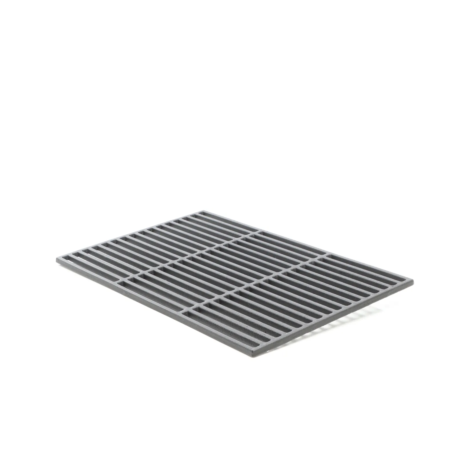 Gusseisen Grillrost eckig 60 x 40 cm massiv für Holzkohlegrill Gasgrill
