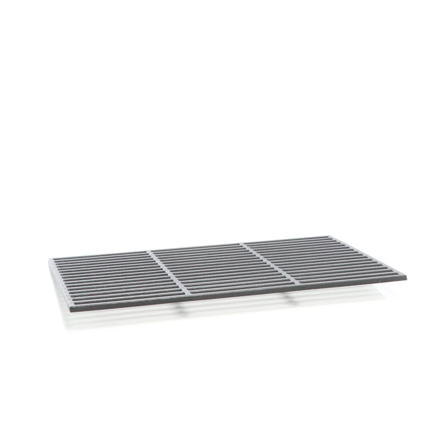 Gusseisen Grillrost eckig 60 x 40 cm massiv für Holzkohlegrill Gasgrill