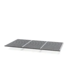 Gusseisen Grillrost eckig 67 x 40 cm massiv für Holzkohlegrill Gasgrill