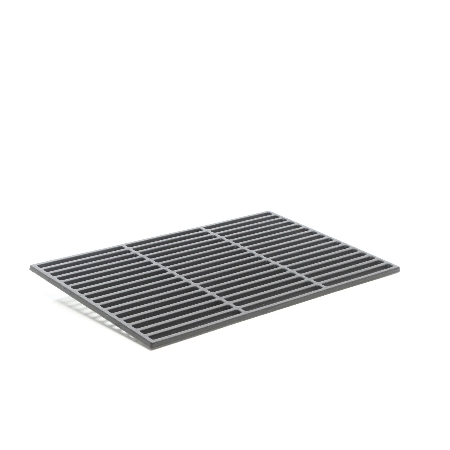 Gusseisen Grillrost eckig 67 x 40 cm massiv für Holzkohlegrill Gasgrill