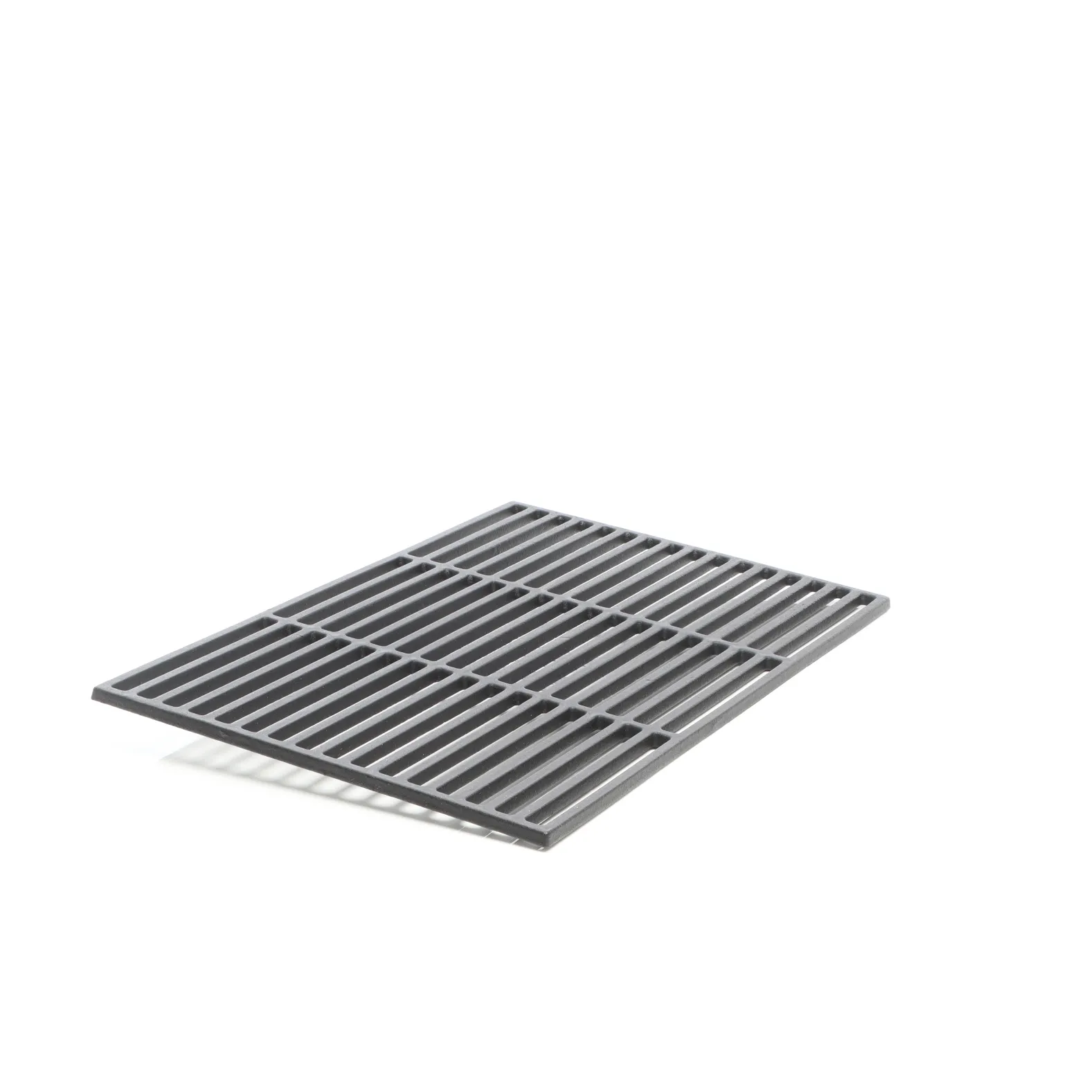Gusseisen Grillrost eckig 54 x 34 cm massiv für Holzkohlegrill Gasgrill