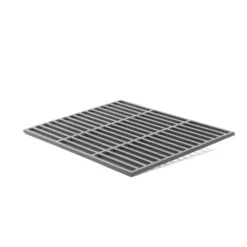 Gusseisen Grillrost eckig 45 x 35 cm massiv für Holzkohlegrill Gasgrill