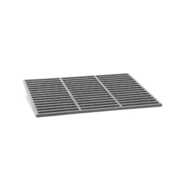 Gusseisen Grillrost eckig 45 x 35 cm massiv für Holzkohlegrill Gasgrill