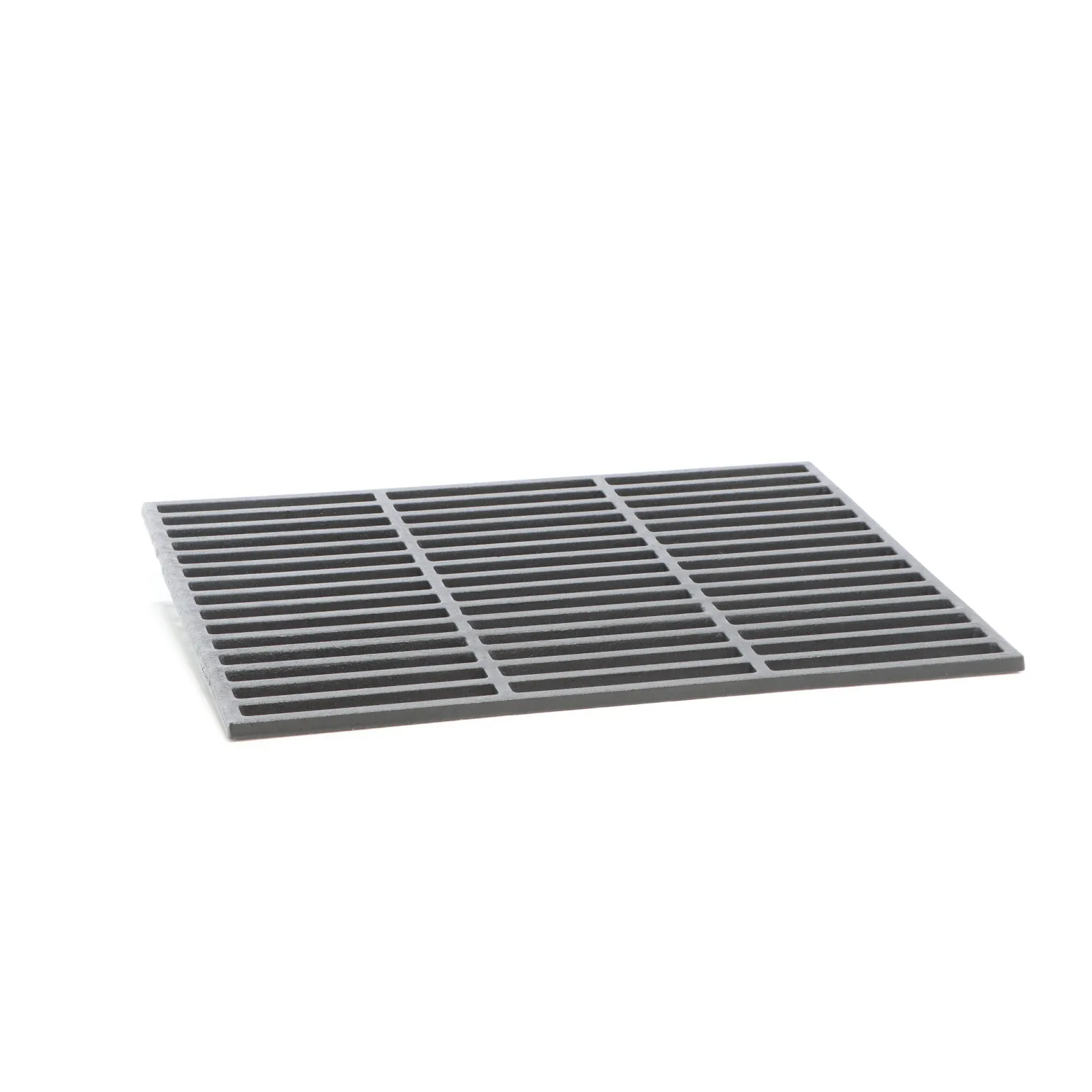 Gusseisen Grillrost eckig 45 x 35 cm massiv für Holzkohlegrill Gasgrill