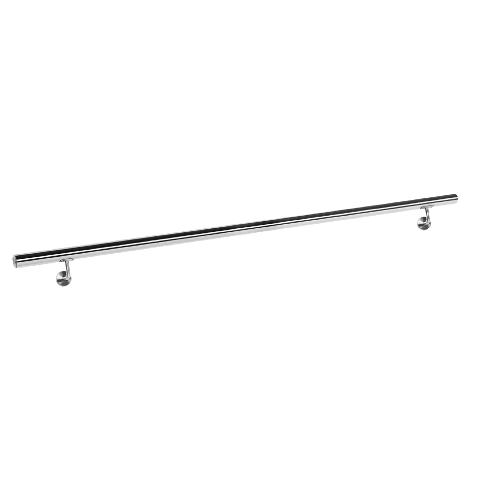 Handlaufset Wandhalter Handlauf 200cm Halter Treppe Haltegriff Edelstahl V2A