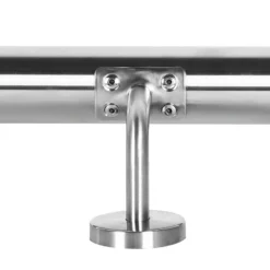 Handlaufset Wandhalter Handlauf 200cm Halter Treppe Haltegriff Edelstahl V2A