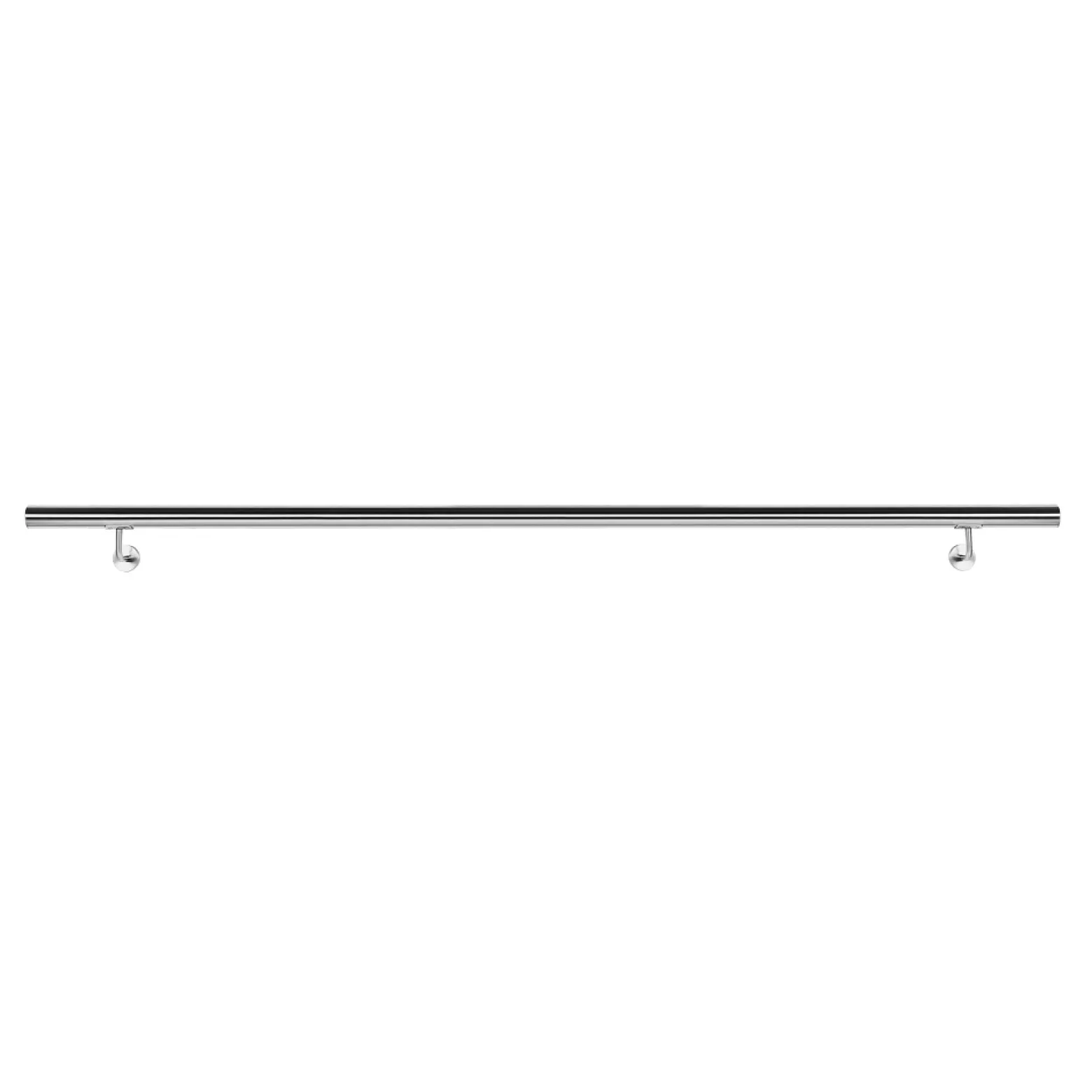Handlaufset Wandhalter Handlauf 150cm Halter Treppe Haltegriff Edelstahl V2A