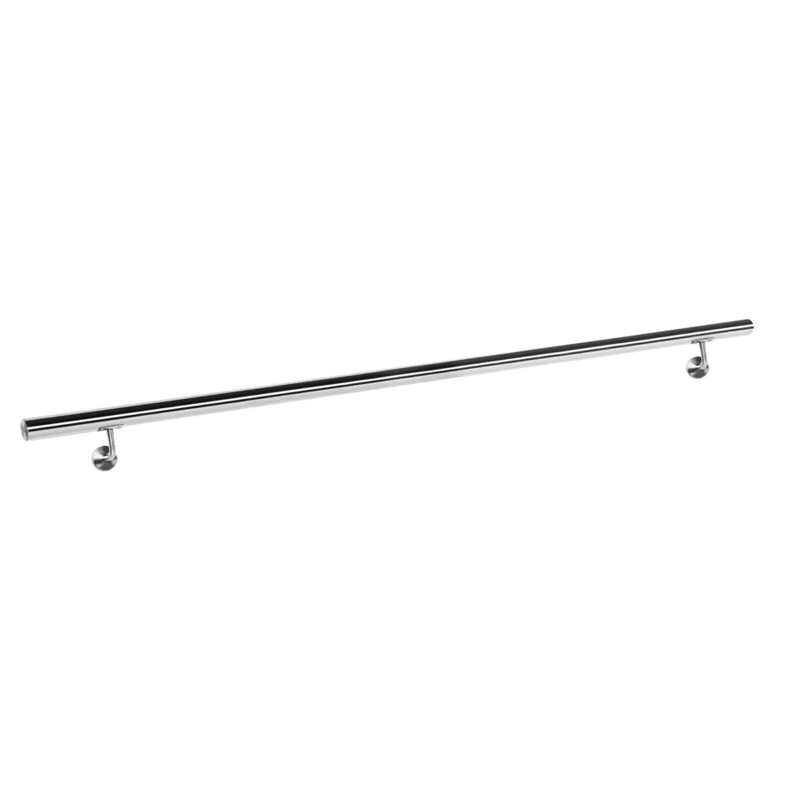 Handlaufset Wandhalter Handlauf 150cm Halter Treppe Haltegriff Edelstahl V2A