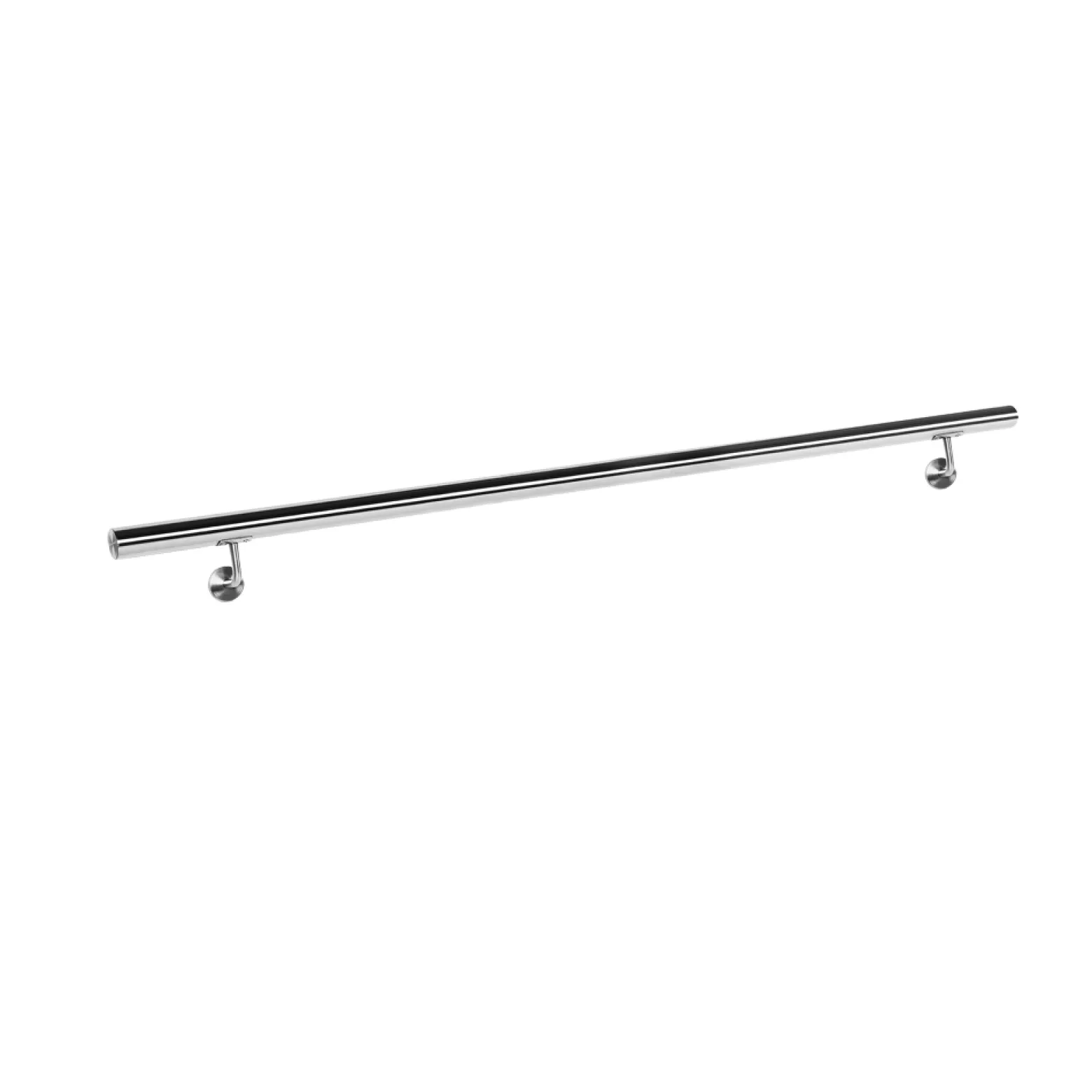 Handlaufset Wandhalter Handlauf 130cm Halter Treppe Haltegriff Edelstahl V2A