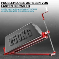 Hebevorrichtung Aufsitzmäher-, Rasentraktor-Heber 115x50x20cm max. 250kg stufenlos verstellbar