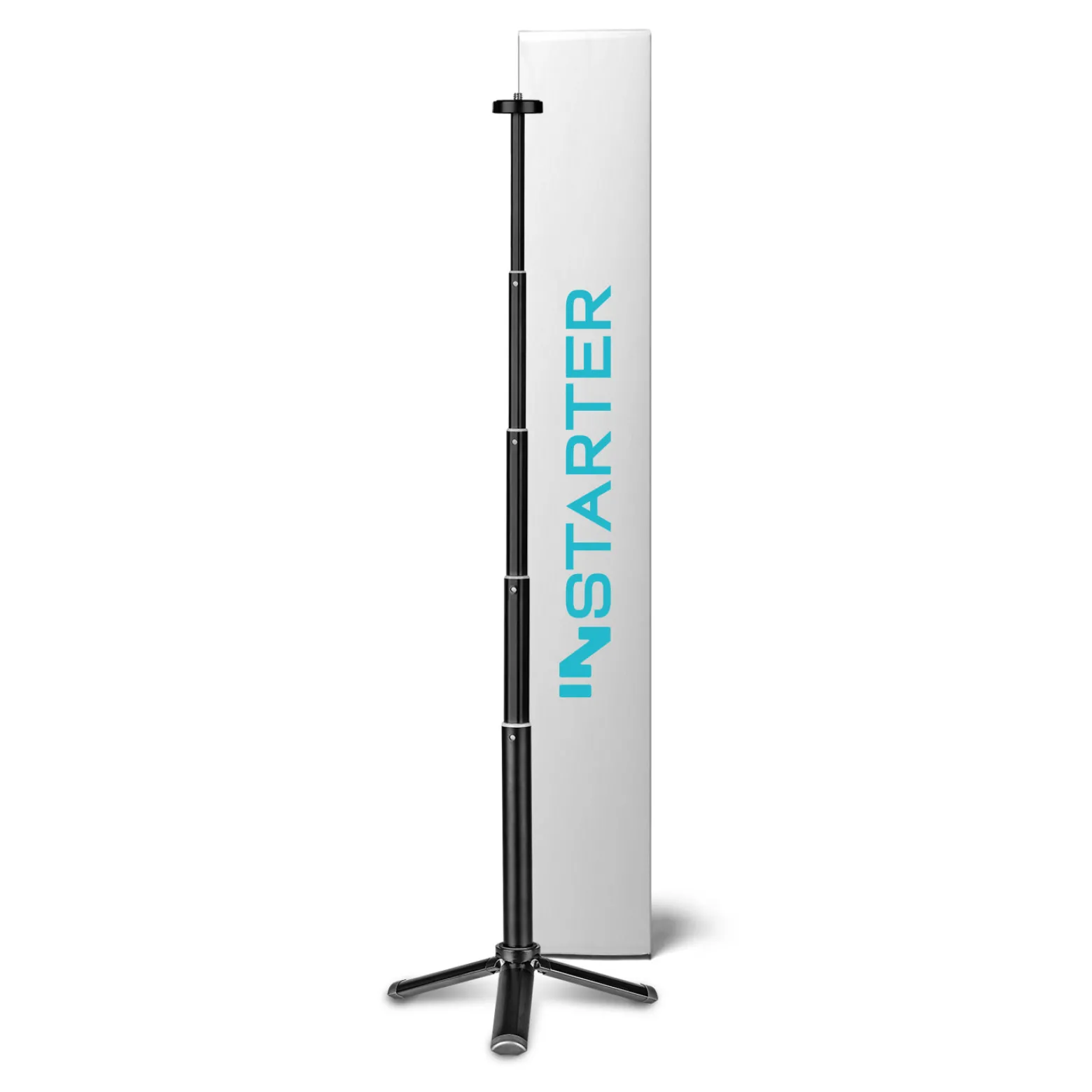 Instarter Tischstativ mit Teleskoparm für Kameras, Smartphones & Leuchten, Mini Stativ belastbar bis 1kg auch als Selfiestick nutzbar