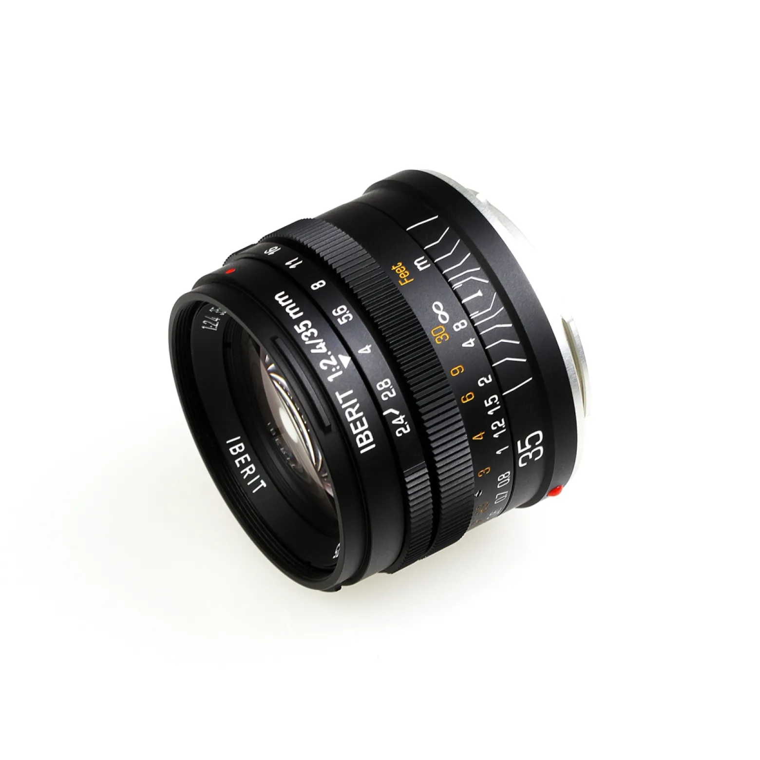 Kipon Iberit 35 mm F2,4 Objektiv für Sony E, Kameraobjektiv für spiegellose Systemkameras, Vollformat, APS-C-Sensoren, hohe Lichtstärke, perfektes Kamerazubehör