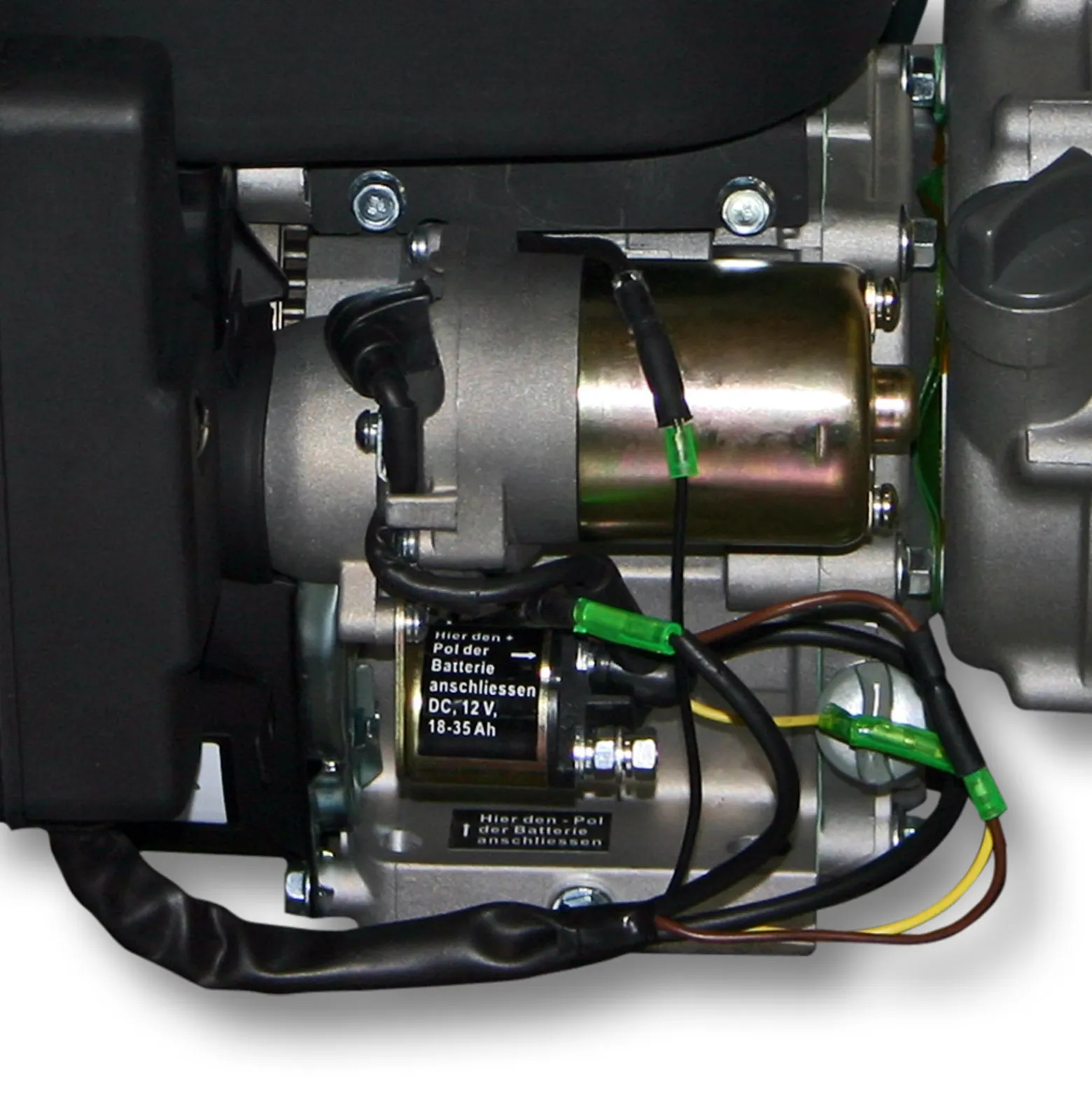 LIFAN 168 Benzinmotor 4,8 kW 6,5 PS 196 ccm mit Ölbadkupplung Reduktionsgetriebe 2:1 E-Starter
