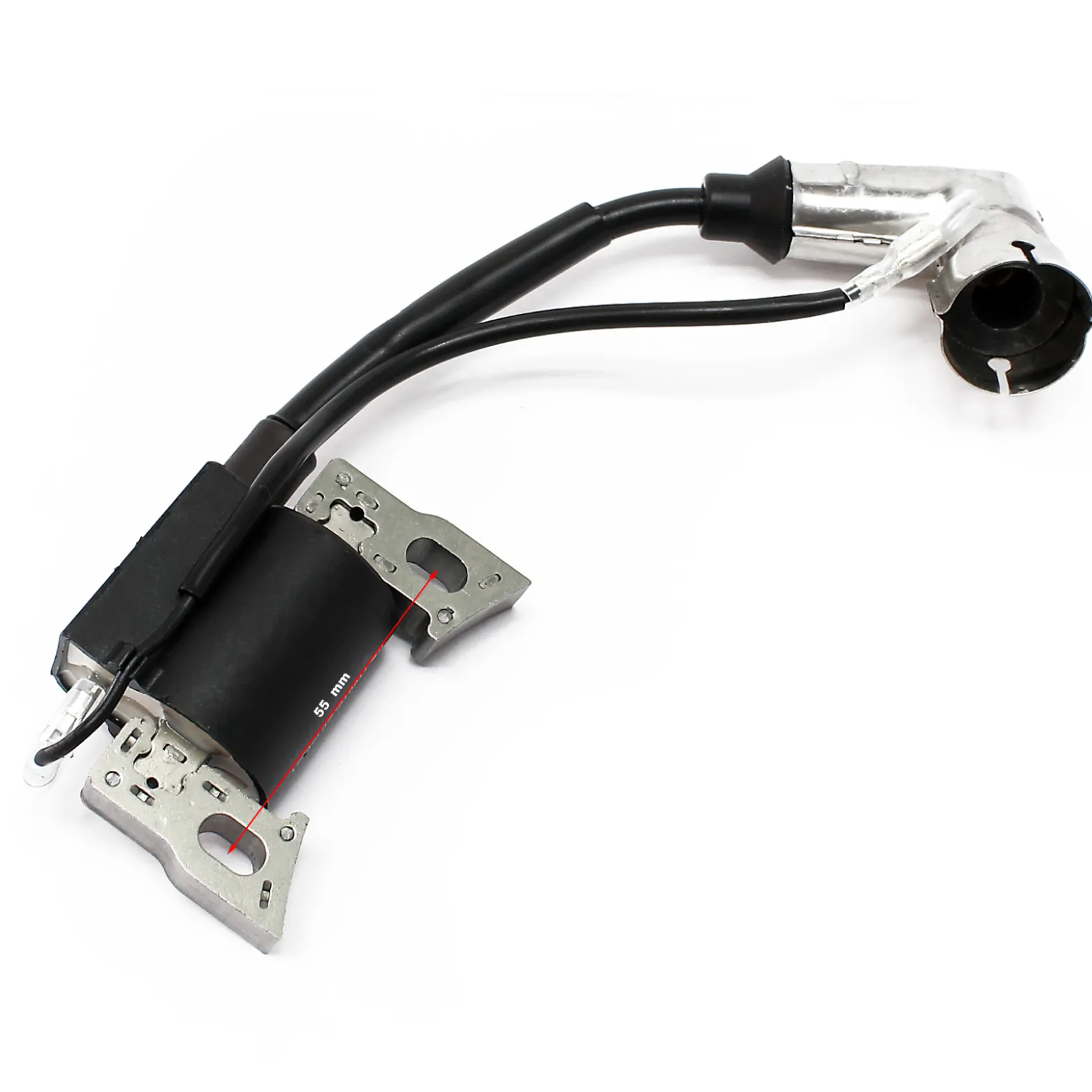 LIFAN Ersatzteil für 2,45 PS Benzinmotor Zündspule, leistungsstarker 4-Takt Motor, Benzin Motor 1,3 l Kraftstofftank, Go Kart Motor mit Handstart