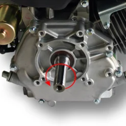 LIFAN 190 E-Start Benzinmotor mit 15 PS Einzylinder für Kleinmaschinen & Karts, luftgekühlter 4-Takt Motor mit 25,4 mm Kurbelwelle, OHV-Ventilsteuerung & 420 cc Hubraum
