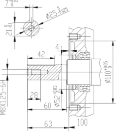 LIFAN 190 FD-B E-Start Benzinmotor mit 15 PS Einzylinder für Kleinmaschinen & Karts, luftgekühlter 4-Takt Motor mit 25 mm Kurbelwelle, OHV-Ventilsteuerung & 420 cc Hubraum