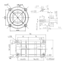 LIFAN 168 Handstart Benzinmotor mit 6,5 PS Einzylinder für Kleinmaschinen & Karts, luftgekühlter 4-Takt Motor mit 20 mm Kurbelwelle, OHV-Ventilsteuerung & 196 cc Hubraum
