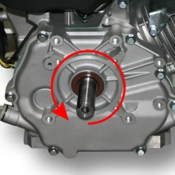 LIFAN 177 Handstart Benzinmotor mit 9 PS Einzylinder für Kleinmaschinen & Karts, luftgekühlter 4-Takt Motor mit 25 mm Kurbelwelle, OHV-Ventilsteuerung & 270 cc Hubraum