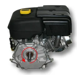 LIFAN 177 Handstart Benzinmotor mit 9 PS Einzylinder für Kleinmaschinen & Karts, luftgekühlter 4-Takt Motor mit 25 mm Kurbelwelle, OHV-Ventilsteuerung & 270 cc Hubraum