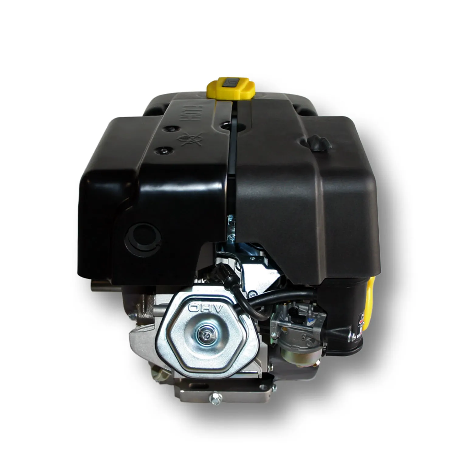 LIFAN 177 Handstart Benzinmotor mit 9 PS Einzylinder für Kleinmaschinen & Karts, luftgekühlter 4-Takt Motor mit 25 mm Kurbelwelle, OHV-Ventilsteuerung & 270 cc Hubraum