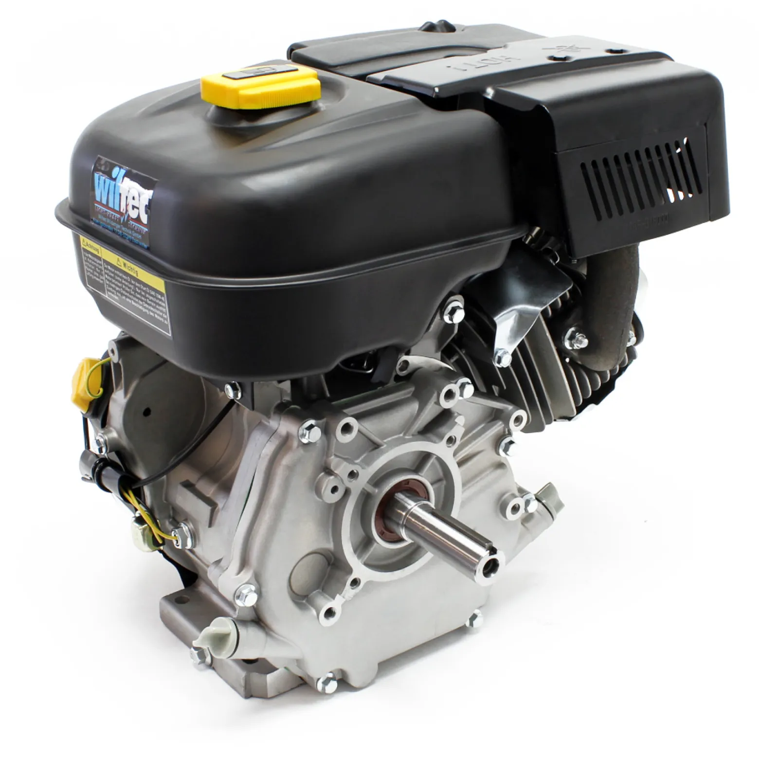 LIFAN 177 Handstart Benzinmotor mit 9 PS (6,6 kW) Einzylinder für Kleinmaschinen & Karts, luftgekühlter 4-Takt Motor mit 25,4 mm Kurbelwelle und OHV-Ventilsteuerung