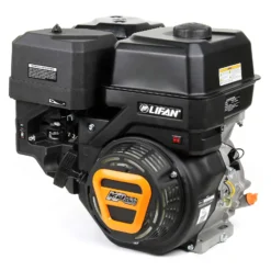 LIFAN KP460 Benzinmotor mit 15,6 PS Einzylinder für Rüttelplatten und Baumaschinen, luftgekühlter 4-Takt Motor mit 25 mm Kurbelwelle, OHV-Ventilsteuerung & 459 cc Hubraum