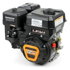 LIFAN KP230 Benzinmotor mit 6,5 PS Einzylinder für Rüttelplatten und Baumaschinen, luftgekühlter 4-Takt Motor mit 19,05 mm Kurbelwelle, OHV-Ventilsteuerung & 223 cc Hubraum