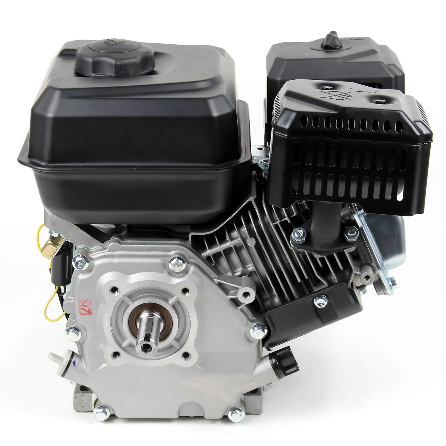 LIFAN KP230 Benzinmotor mit 6,5 PS Einzylinder für Rüttelplatten und Baumaschinen, luftgekühlter 4-Takt Motor mit 20 mm Kurbelwelle, OHV-Ventilsteuerung & 459 cc Hubraum