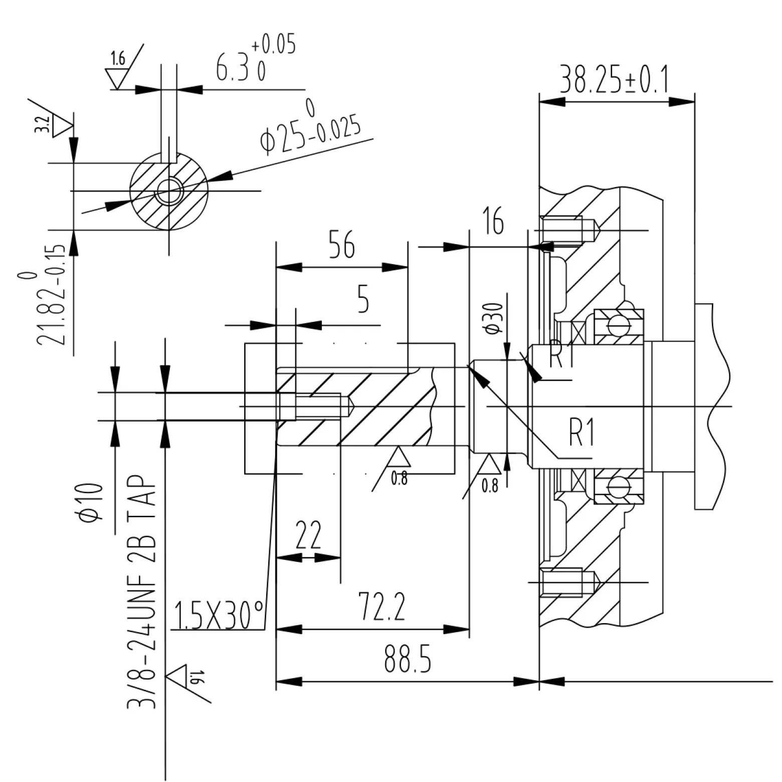 LIFAN KP460E E-Start Benzinmotor mit 15,6 PS Einzylinder für Rüttelplatten und Baumaschinen, luftgekühlter 4-Takt Motor mit 25,4 mm Kurbelwelle, OHV-Ventilsteuerung & 459 cc Hubraum