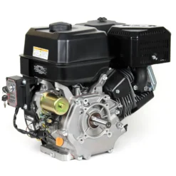 LIFAN KP460E E-Start Benzinmotor mit 15,6 PS Einzylinder für Rüttelplatten und Baumaschinen, luftgekühlter 4-Takt Motor mit 25,4 mm Kurbelwelle, OHV-Ventilsteuerung & 459 cc Hubraum