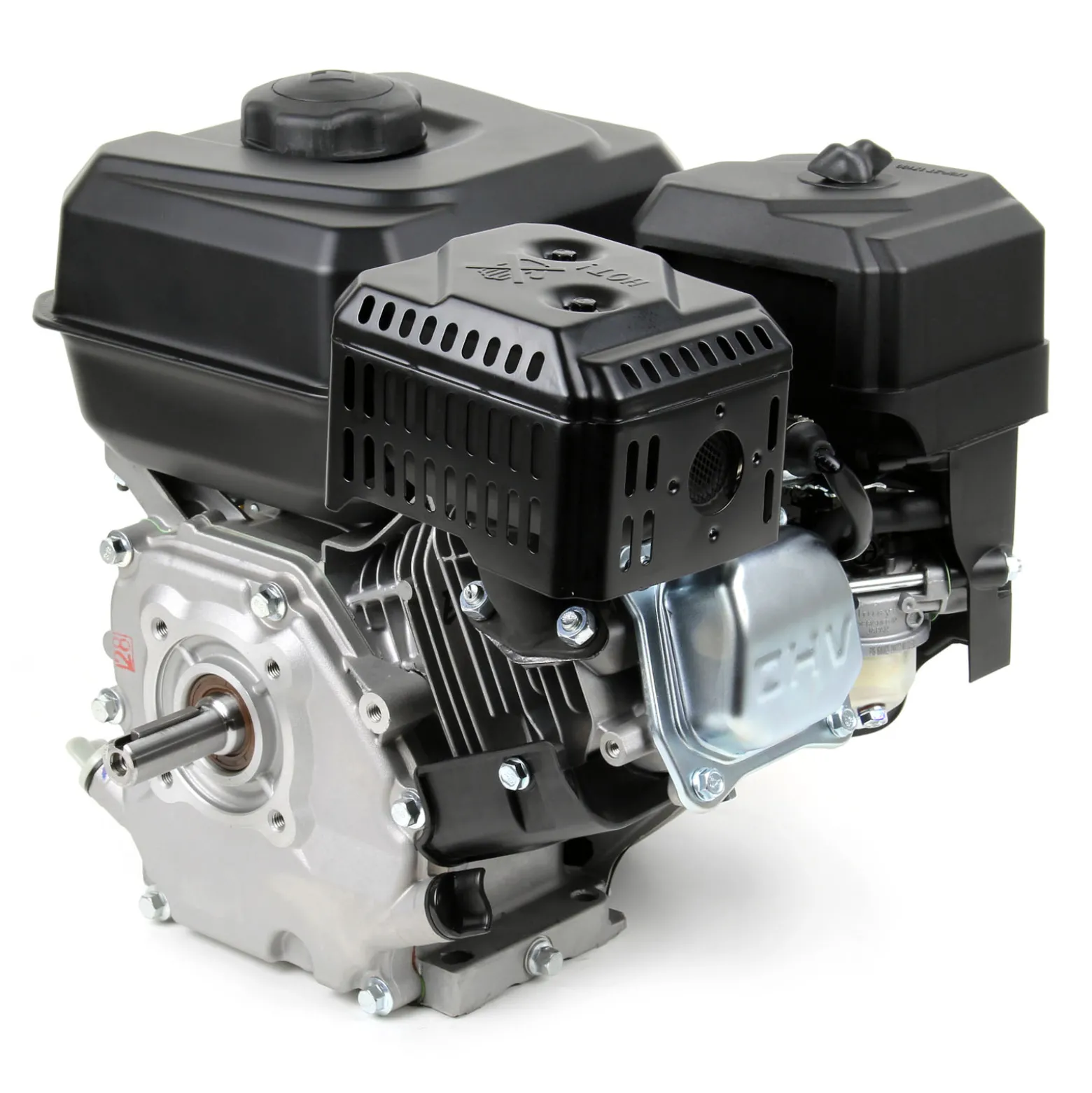 LIFAN KP230E E-Start Benzinmotor mit 6,5 PS Einzylinder für Rüttelplatten und Baumaschinen, luftgekühlter 4-Takt Motor mit 20 mm Kurbelwelle, OHV-Ventilsteuerung & 223 cc Hubraum