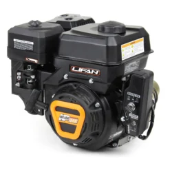 LIFAN KP230E E-Start Benzinmotor mit 6,5 PS Einzylinder für Rüttelplatten und Baumaschinen, luftgekühlter 4-Takt Motor mit 19,05 mm Kurbelwelle, OHV-Ventilsteuerung & 223 cc Hubraum