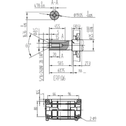 LIFAN KP230E E-Start Benzinmotor mit 6,5 PS Einzylinder für Rüttelplatten und Baumaschinen, luftgekühlter 4-Takt Motor mit 19,05 mm Kurbelwelle, OHV-Ventilsteuerung & 223 cc Hubraum