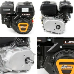 LIFAN KP230-R Benzinmotor mit 6,5 PS Einzylinder für Rüttelplatten und Baumaschinen, luftgekühlter 4-Takt Motor mit 22 mm Kurbelwelle, OHV-Ventilsteuerung & 223 cc Hubraum