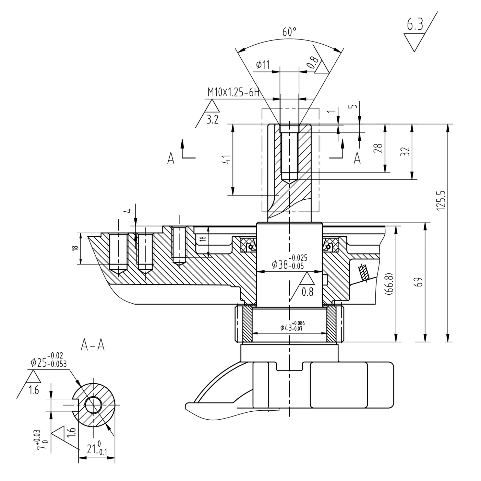 LIFAN 2V78F-3 Zweizylinder Benzinmotor mit 15kW (20,4PS) und E-Start für Traktoren und Bagger 25mm